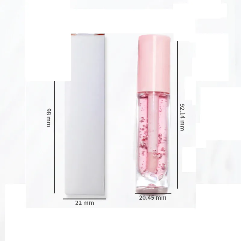 Pink lip gloss private label - LG0455