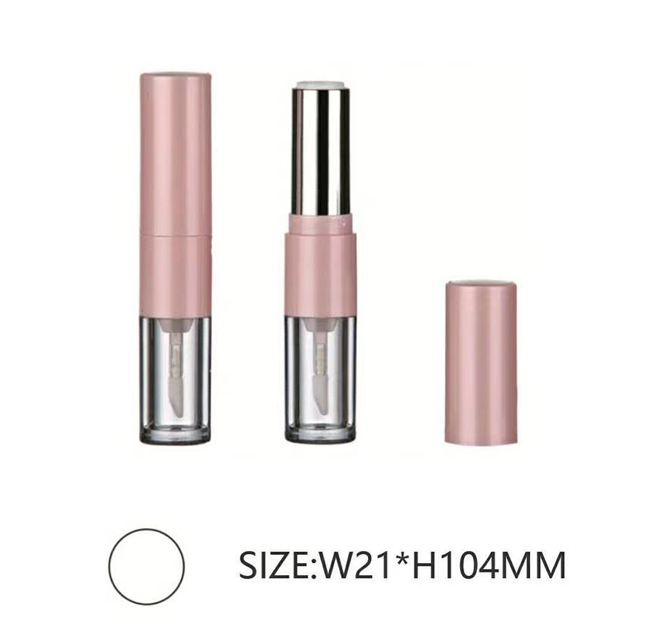 Private Label 2 in 1 Double-end Lipstick & Lip gloss- LG0460 Private Label 2 in 1 Double-end Lipstick & Lip gloss- LG0460