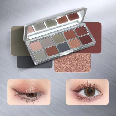 Richly Pigmented Vegan 10 Shades Eyeshadow Palette
