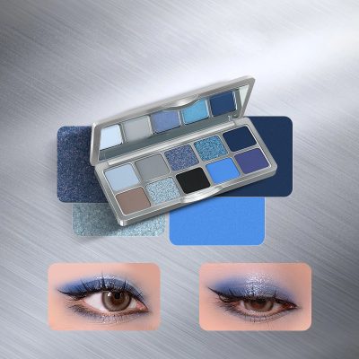 Richly Pigmented Vegan 10 Shades Eyeshadow Palette
