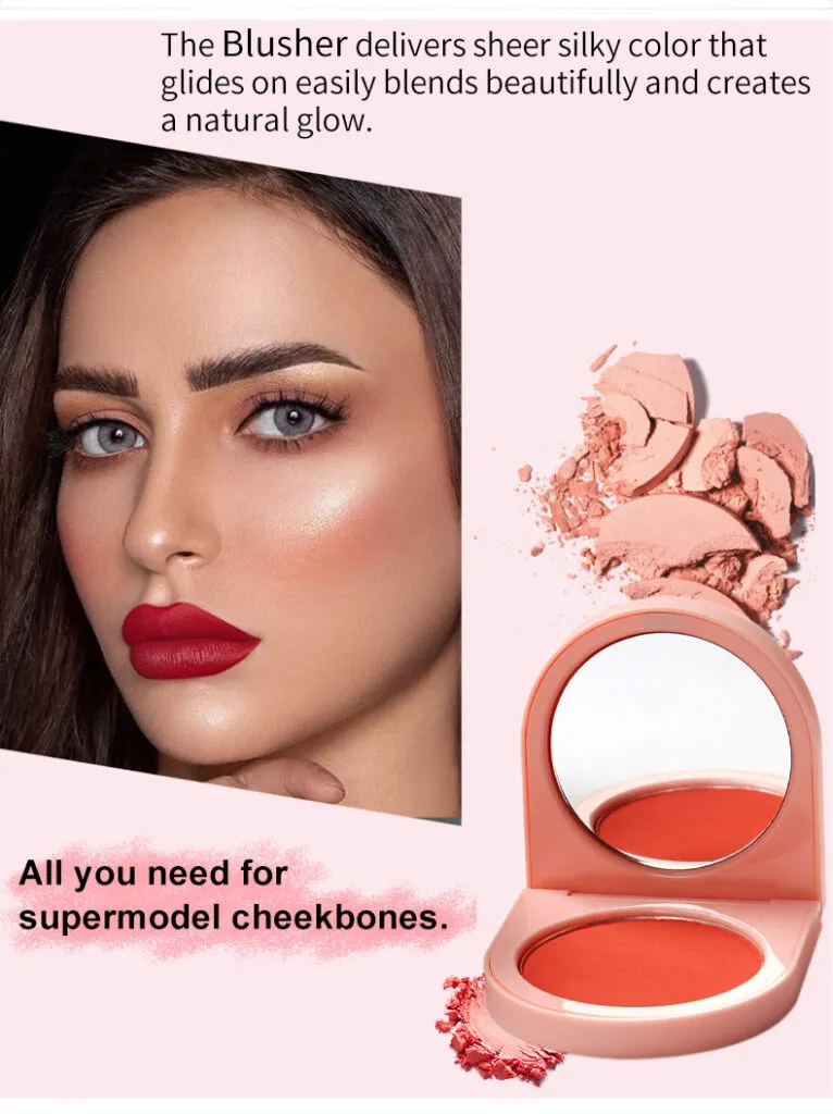Private Label Blusher with small MOQ - PS0315