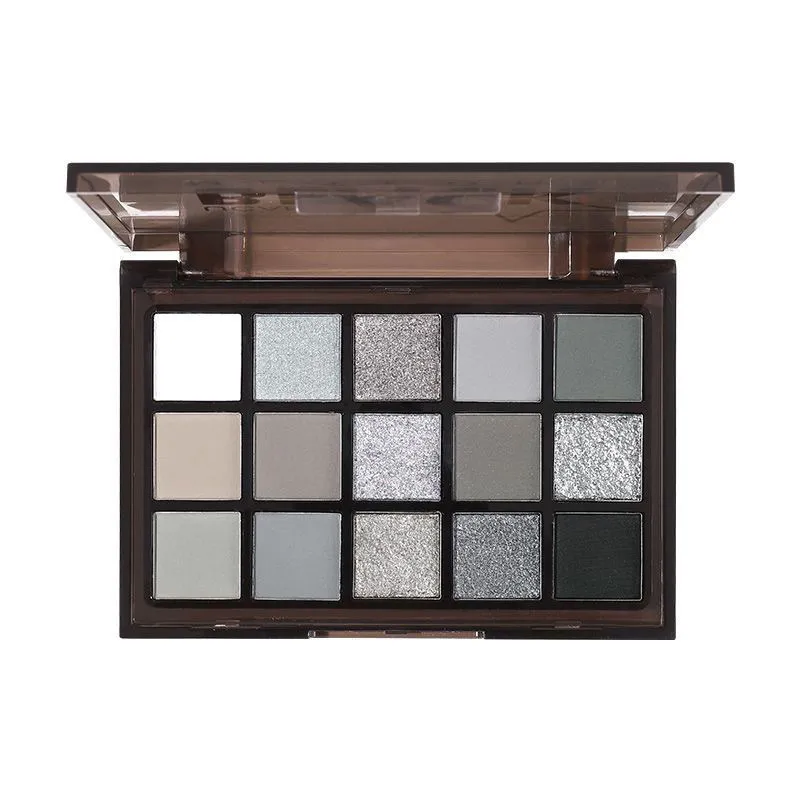 Private Label Black Eyeshadow Palette 15 Colors - ES0640