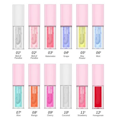 Private Label Moisturizing & Color Changing Lip Oil Private Label Moisturizing & Color Changing Lip Oil