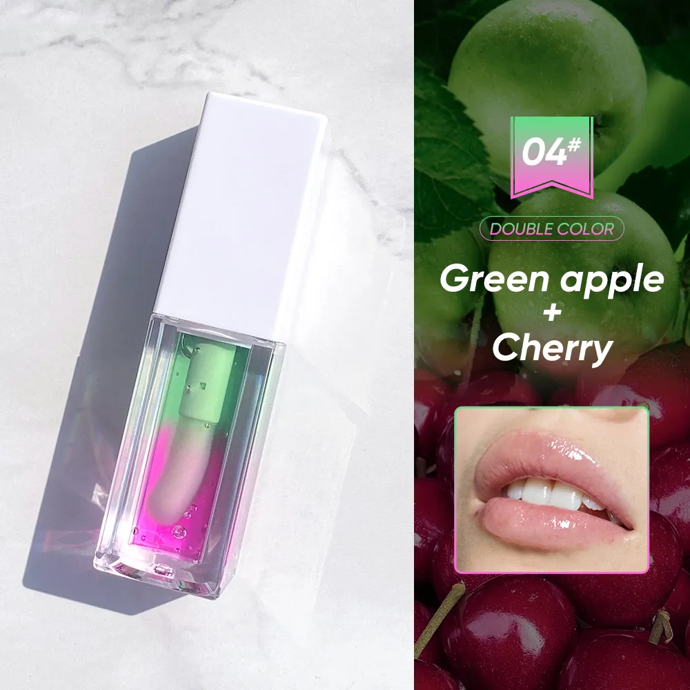 Double Color Lip Plumper Gloss  - LG0469