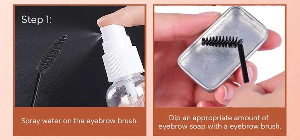 Clear Eyebrow Shaping Wax / Brow Styling Soap - BS002