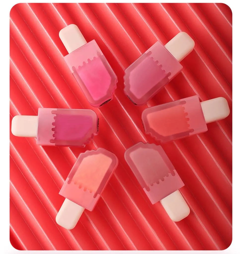 Private Label Cute Ice Cream Styling Shape Lip Gloss - LG0474