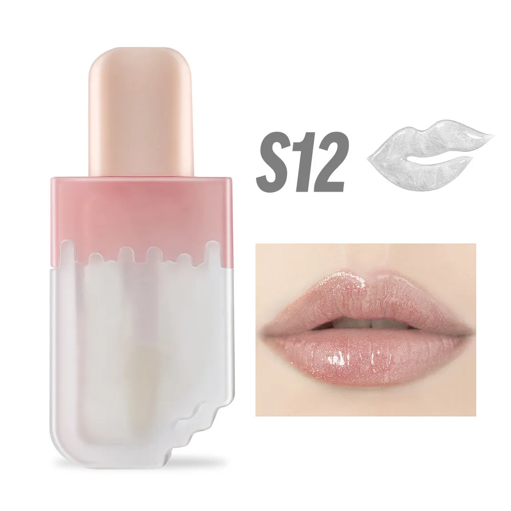 Private Label Cute Ice Cream Styling Shape Lip Gloss - LG0474