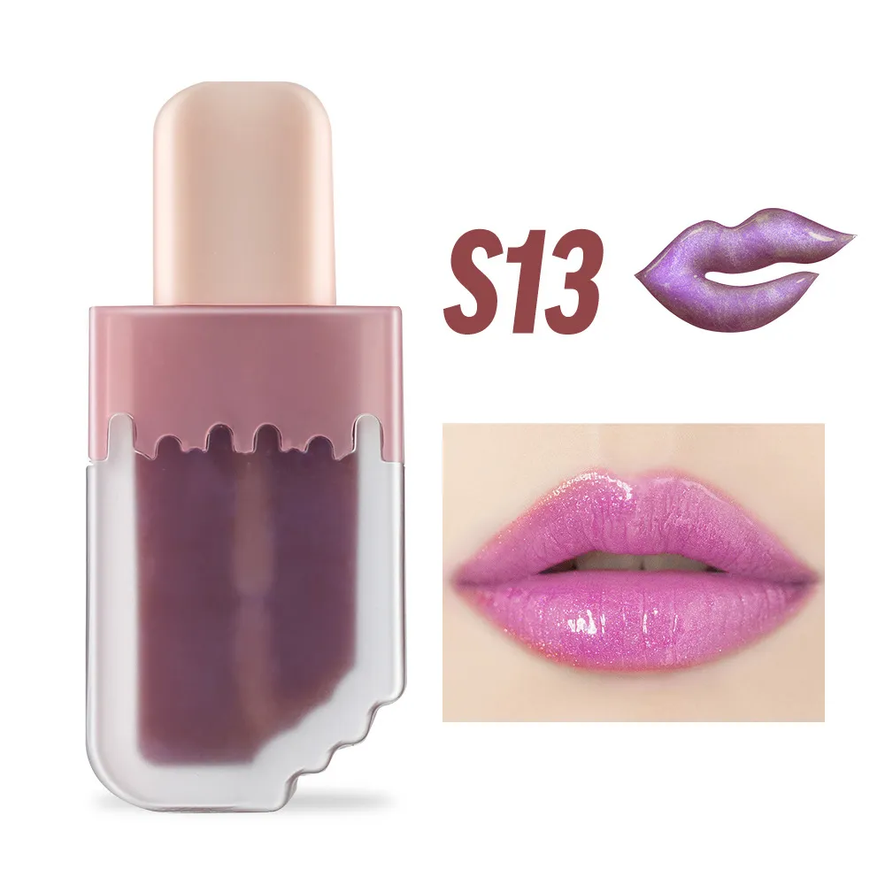Private Label Cute Ice Cream Styling Shape Lip Gloss - LG0474