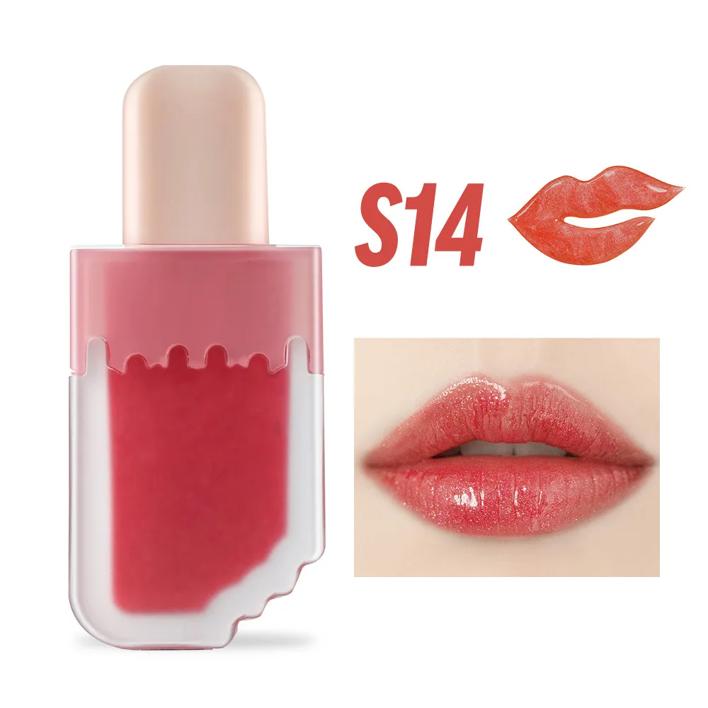 Private Label Cute Ice Cream Styling Shape Lip Gloss - LG0474