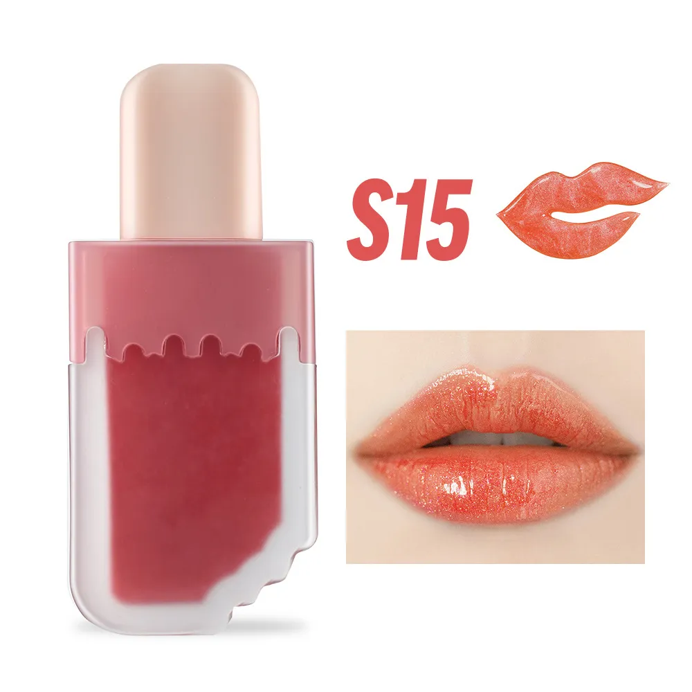 Private Label Cute Ice Cream Styling Shape Lip Gloss - LG0474
