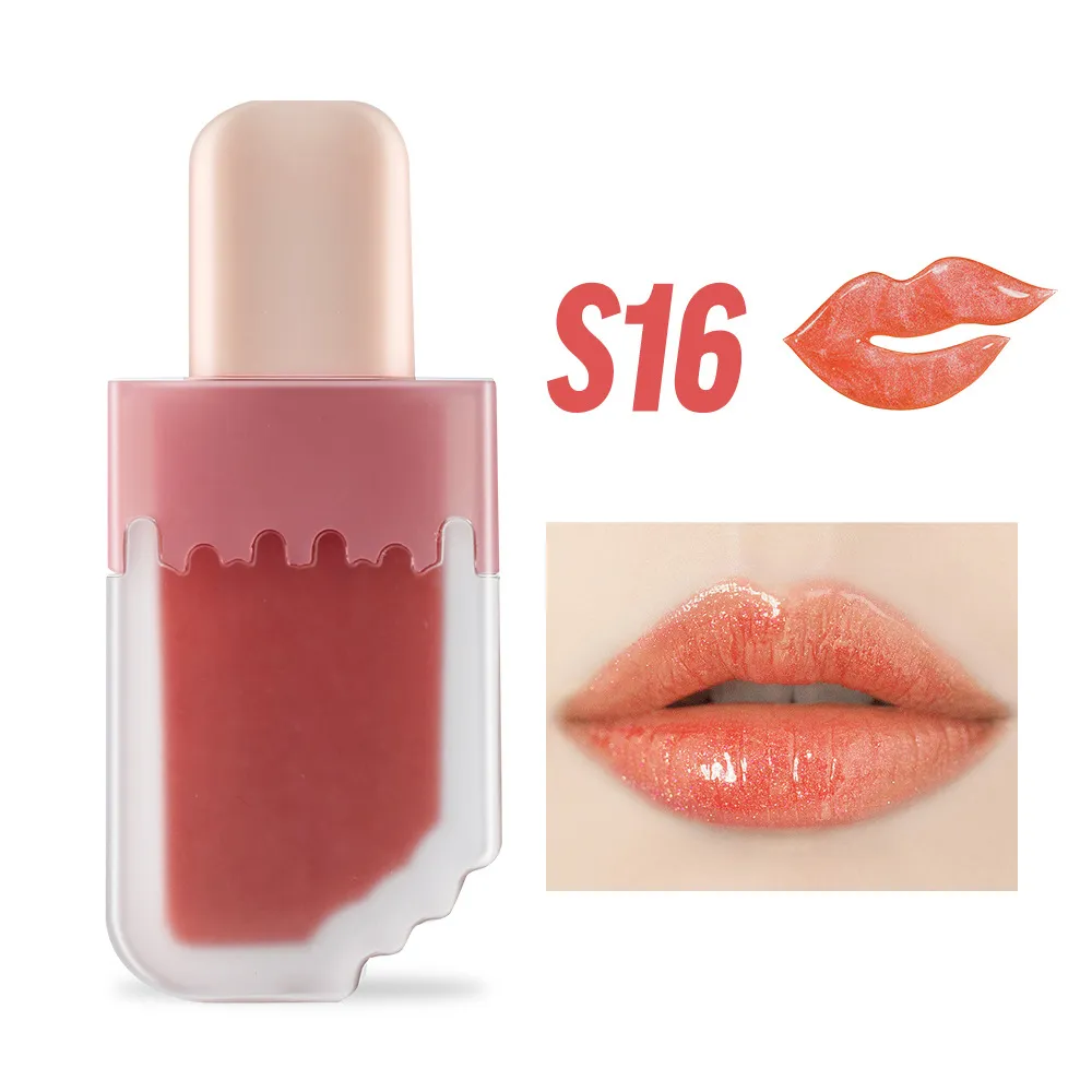 Private Label Cute Ice Cream Styling Shape Lip Gloss - LG0474