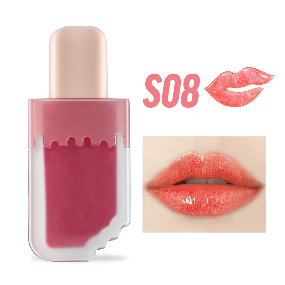 Private Label Cute Ice Cream Styling Shape Lip Gloss - LG0474