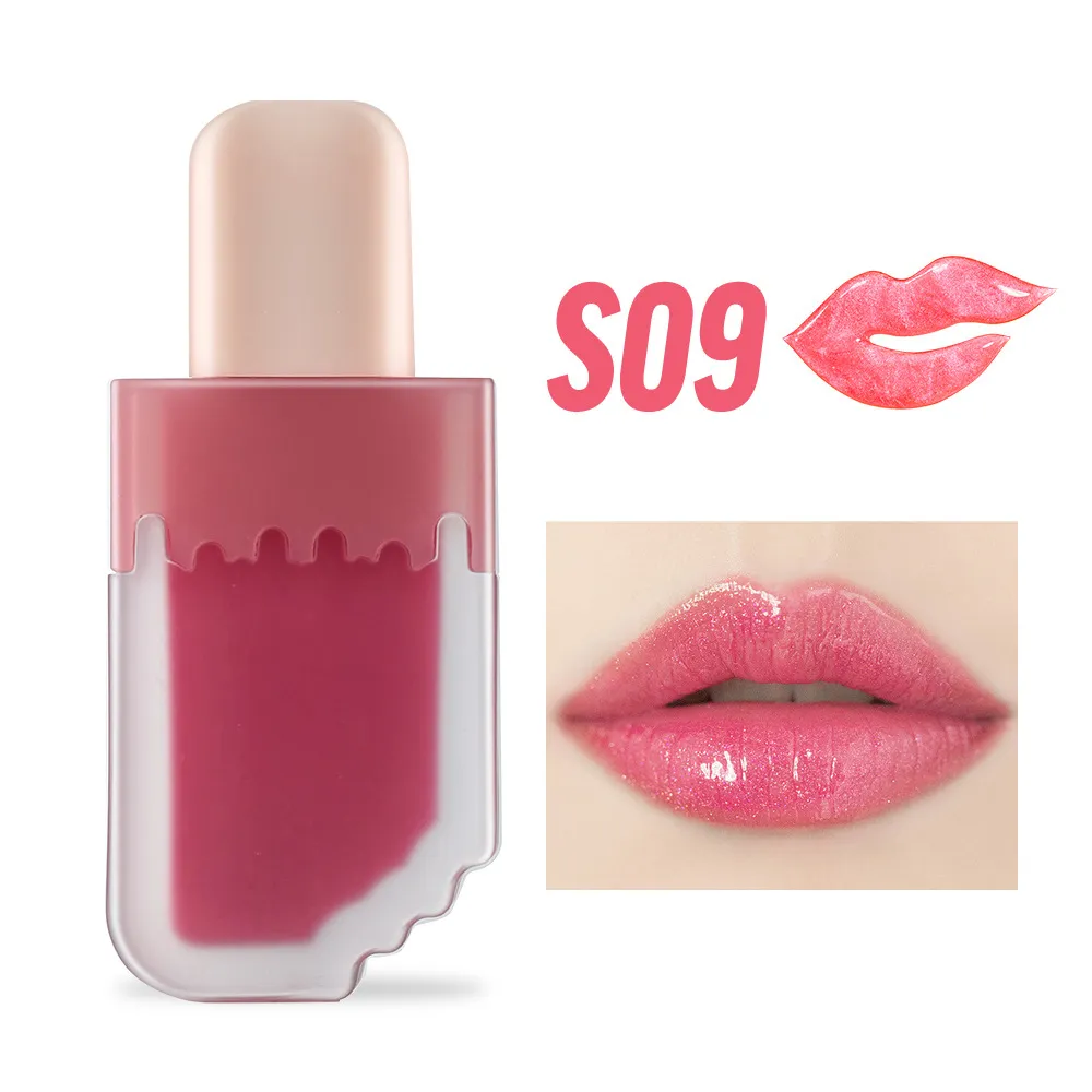Private Label Cute Ice Cream Styling Shape Lip Gloss - LG0474