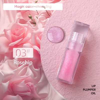 Private label Innovative Lip Plumper Oil with Color-Changing Magic Private label Innovative Lip Plumper Oil with Color-Changing Magic