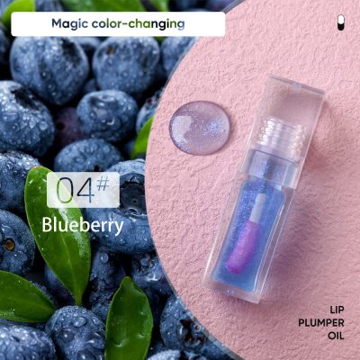 Private label Innovative Lip Plumper Oil with Color-Changing Magic Private label Innovative Lip Plumper Oil with Color-Changing Magic