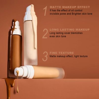 Private Label Matte Liquid Foundation with Lightweight & Long-Lasting Formula (3) Private Label Matte Liquid Foundation with Lightweight & Long-Lasting Formula (3)