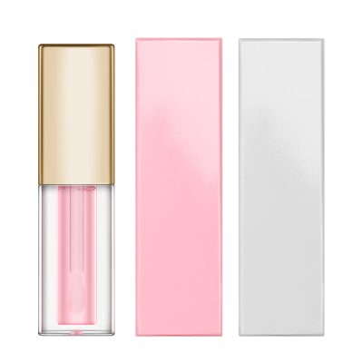 Private Label Gold Tube Packaging Lip Oil Private Label Gold Tube Packaging Lip Oil