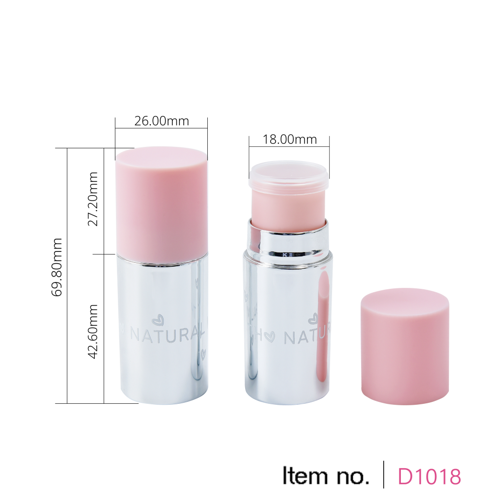 Private label Foundation Concealer Contour Blusher Highlighter stick tube packaging D1018 1