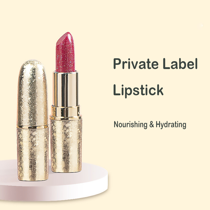 Private Label Moisturizing Lipstick with a Subtle Pearl Shine 19