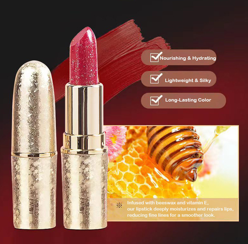 Private Label Moisturizing Lipstick with a Subtle Pearl Shine 22