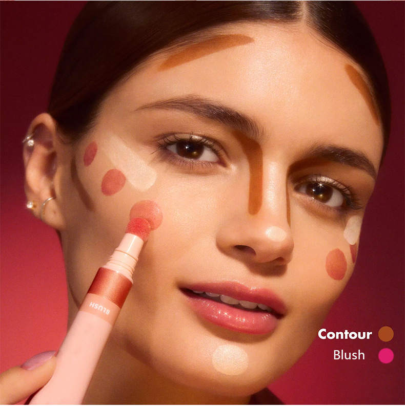 Ｗhite label beauty products _ Liquid Blush ＆ Contour  | PS0334