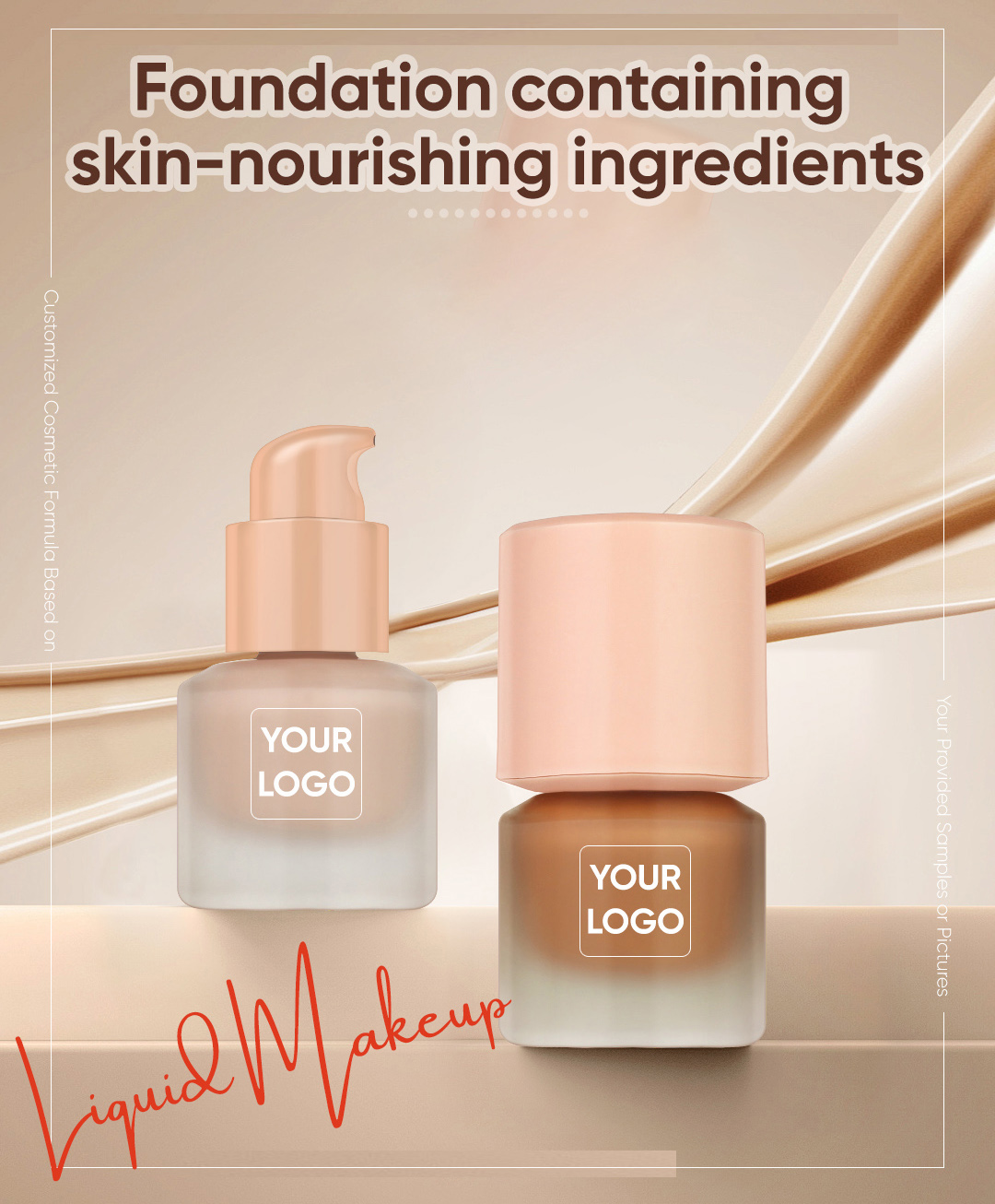 Cosmetic Private Label __  Liquid Foundation - FA0253