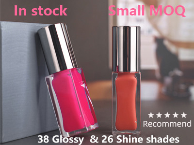 Premium Lip Gloss Manufacturing – 38 Glossy & 26 Shine Textures  – FDA/ISO22716 Certified