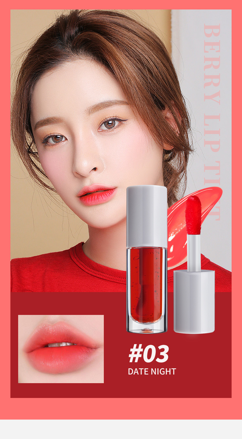 Custom Private Label Lip Tint for Beauty Brands -LG0499