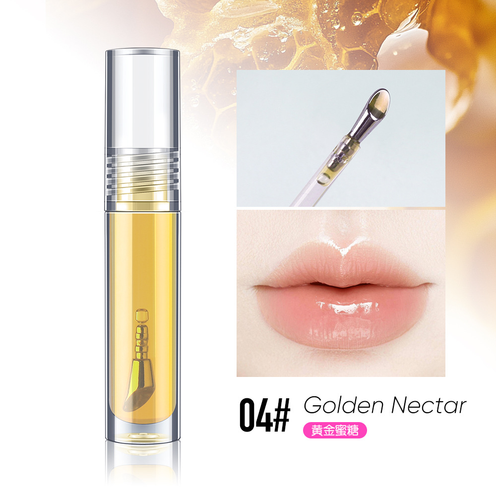 Private Label Cooling Plumping Lip Gloss with Hyaluronic Acid -LG0498