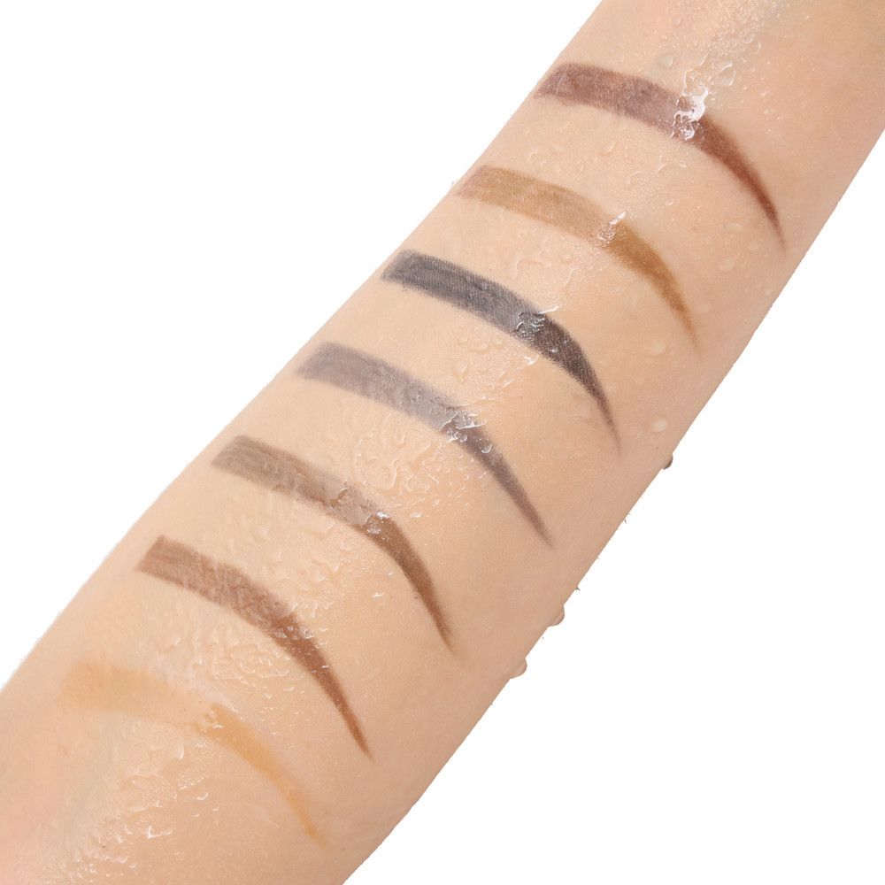 Wholesale 7 Colors Double Ended Slim Eyebrow Pencil Auto Twist No Logo- EL0150