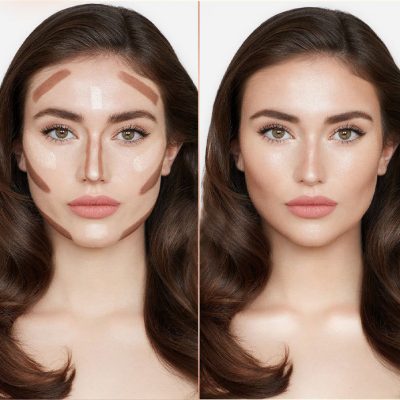 Custom 3-in-1 Contour Concealer Stick before after image Custom 3-in-1 Contour Concealer Stick before after image