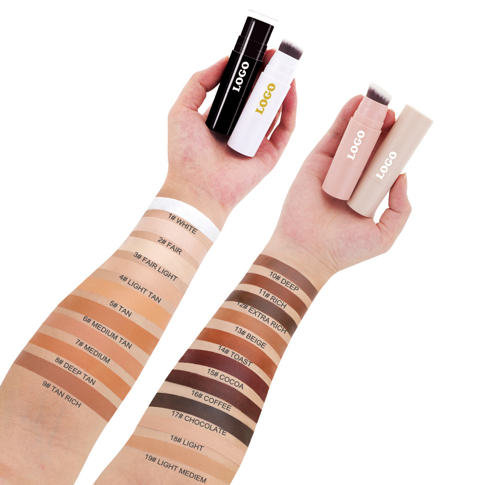 Custom 3-in-1 Contour Concealer Stick - Small Batch Private Label Multi Stick Custom 3-in-1 Contour Concealer Stick - Small Batch Private Label Multi Stick
