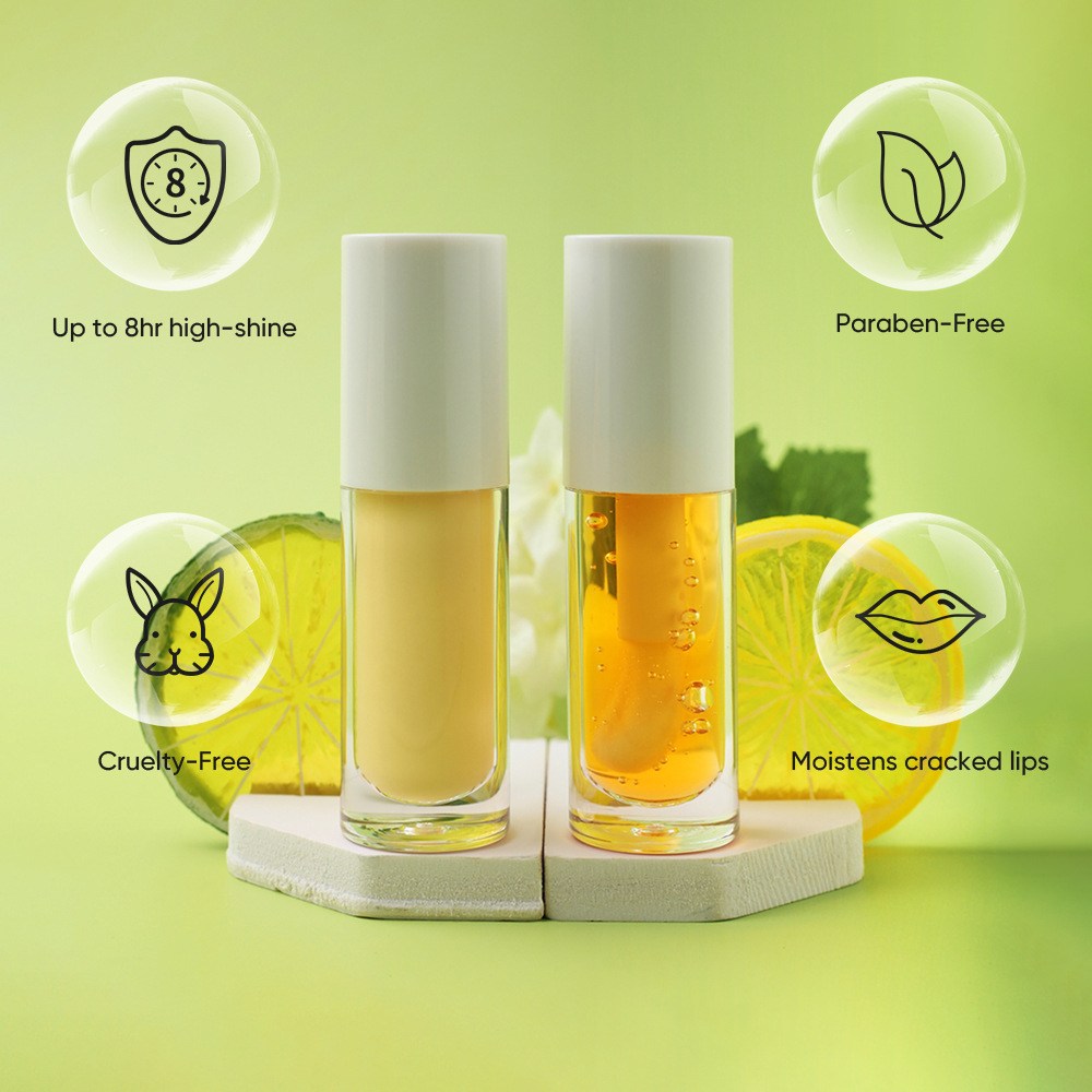 Custom Butter Lip Gloss - Small Batch Private Label Glossy Lip Oil