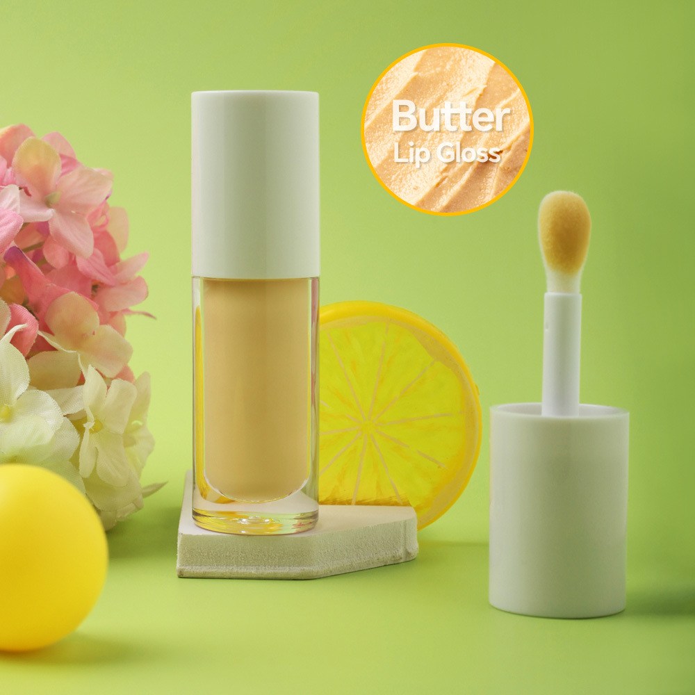 Custom Butter Lip Gloss - Small Batch Private Label Glossy Lip Oil