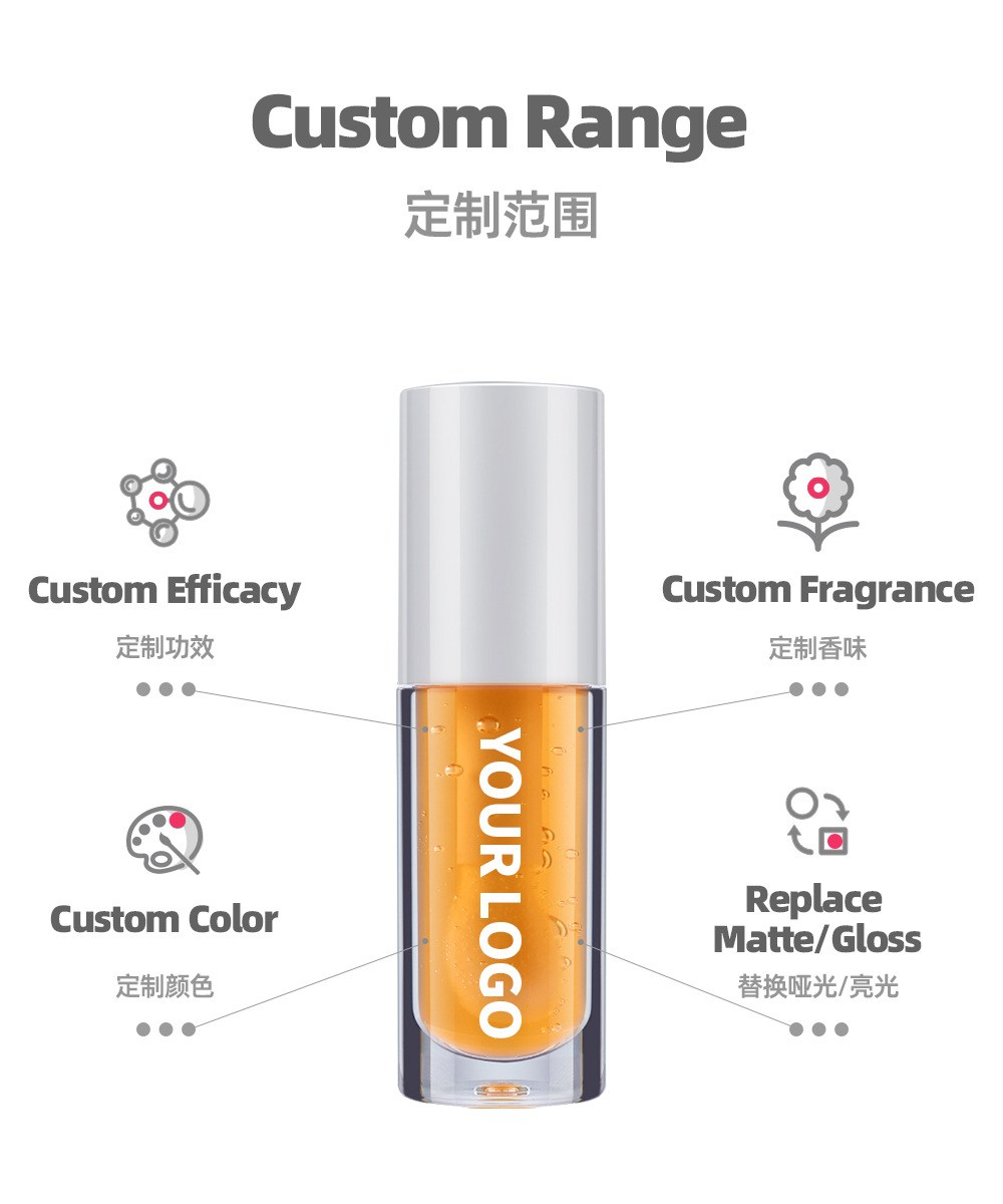 Custom Butter Lip Gloss - Small Batch Private Label Glossy Lip Oil