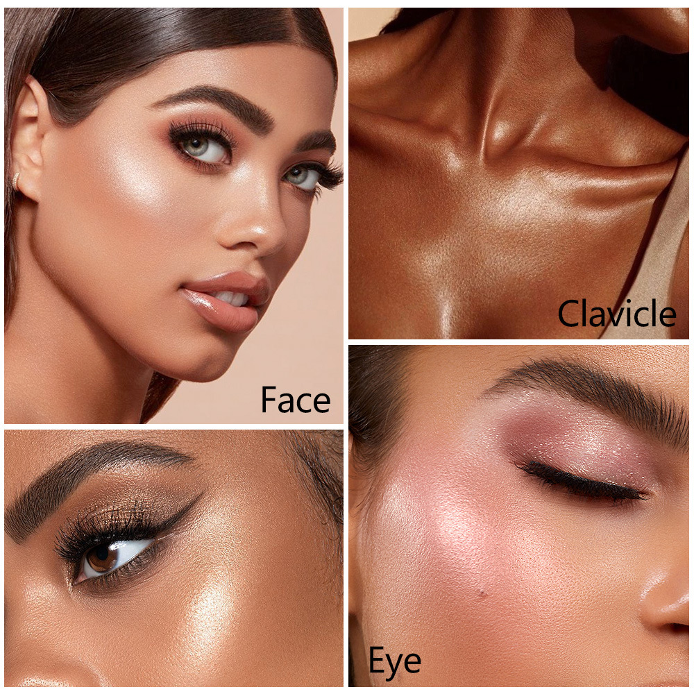 Custom Diamond Highlighter Powder - Small Batch Private Label Glow Powder Custom Diamond Highlighter Powder - Small Batch Private Label Glow Powder