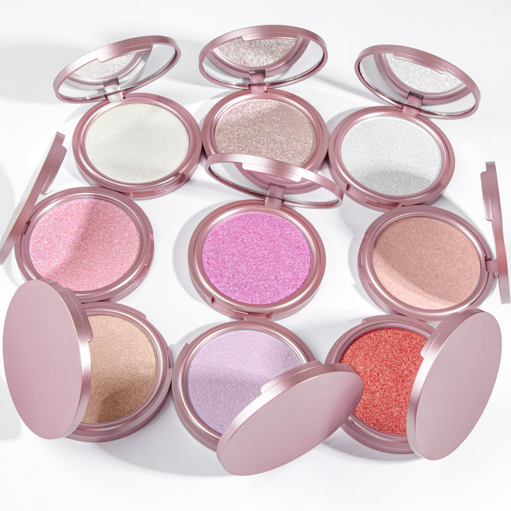 Custom Diamond Highlighter Powder - Small Batch Private Label Glow Powder Custom Diamond Highlighter Powder - Small Batch Private Label Glow Powder