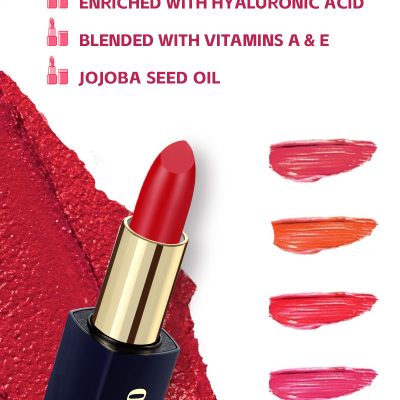 Custom Hydrating Shimmer Lipstick hydration shade chart 06 image