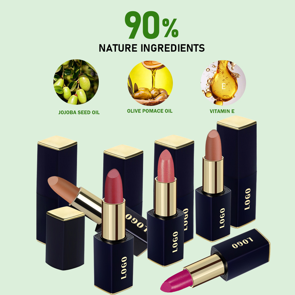 Custom Hydrating & Shimmering Lipstick - Small Batch Private Label Lipstick Custom Hydrating & Shimmering Lipstick - Small Batch Private Label Lipstick