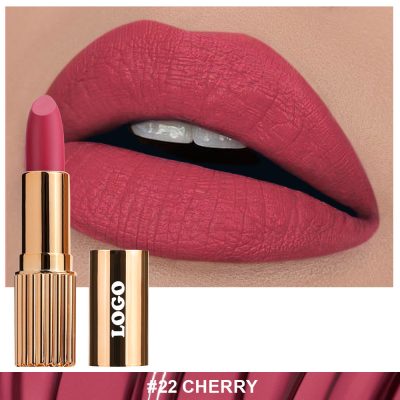 Custom Matte Lipstick cherry shade image