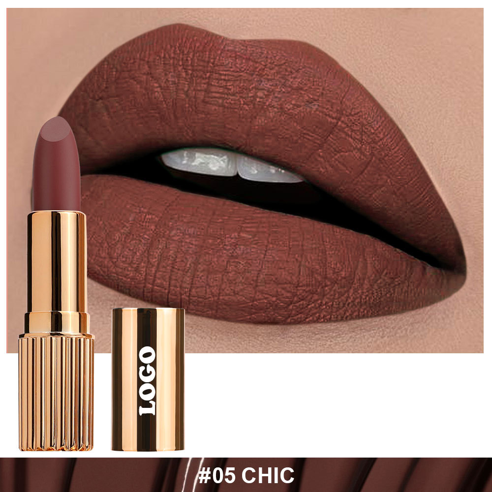 Custom Matte Lipstick - Small Batch Private Label No Logo Lipstick Custom Matte Lipstick - Small Batch Private Label No Logo Lipstick