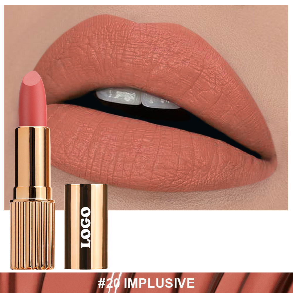 Custom Matte Lipstick - Small Batch Private Label No Logo Lipstick Custom Matte Lipstick - Small Batch Private Label No Logo Lipstick