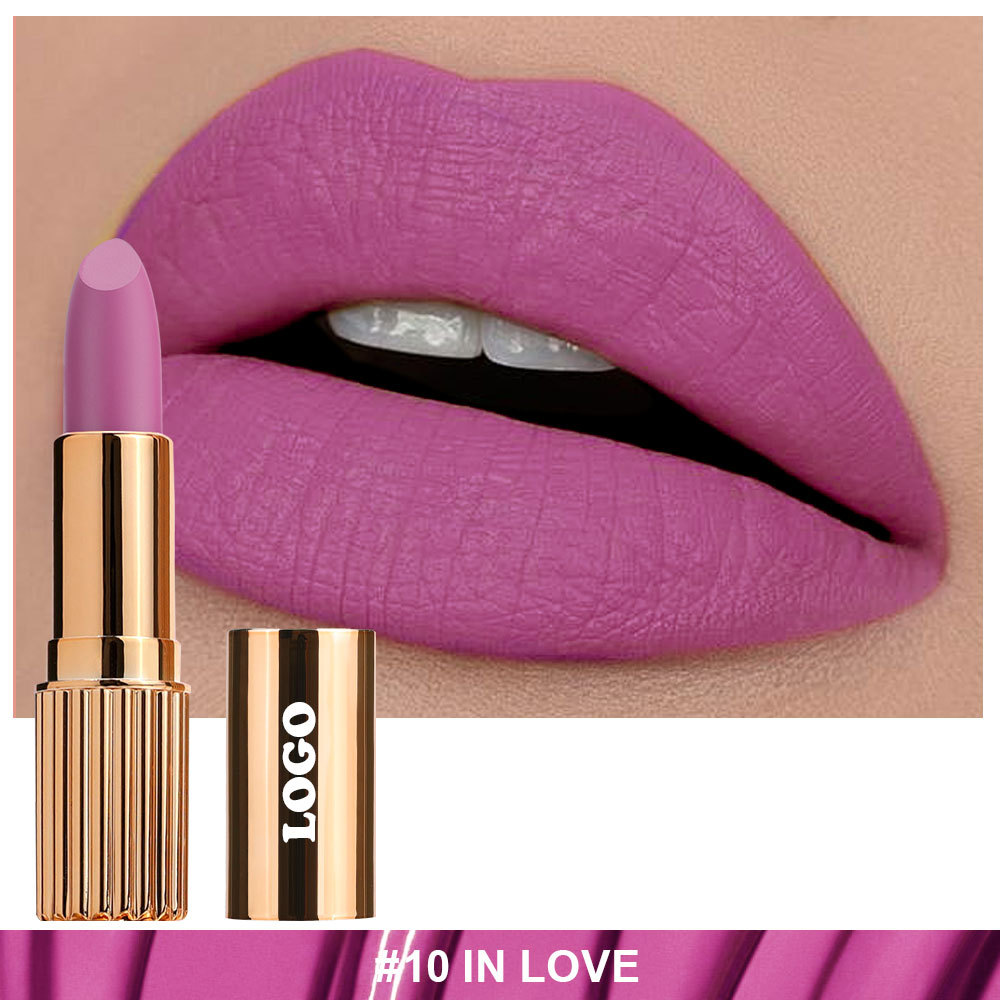 Custom Matte Lipstick - Small Batch Private Label No Logo Lipstick Custom Matte Lipstick - Small Batch Private Label No Logo Lipstick