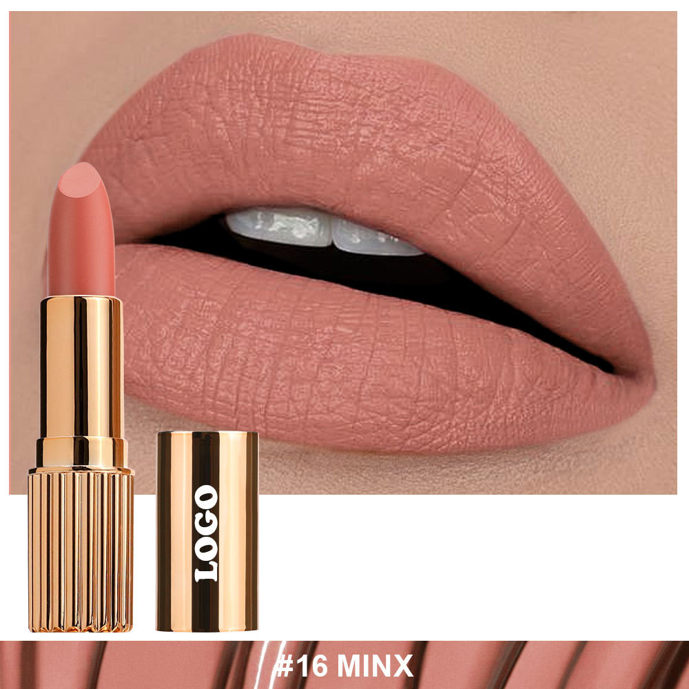 Custom Matte Lipstick - Small Batch Private Label No Logo Lipstick Custom Matte Lipstick - Small Batch Private Label No Logo Lipstick