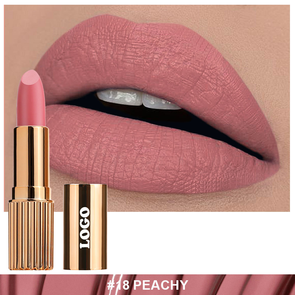 Custom Matte Lipstick - Small Batch Private Label No Logo Lipstick Custom Matte Lipstick - Small Batch Private Label No Logo Lipstick