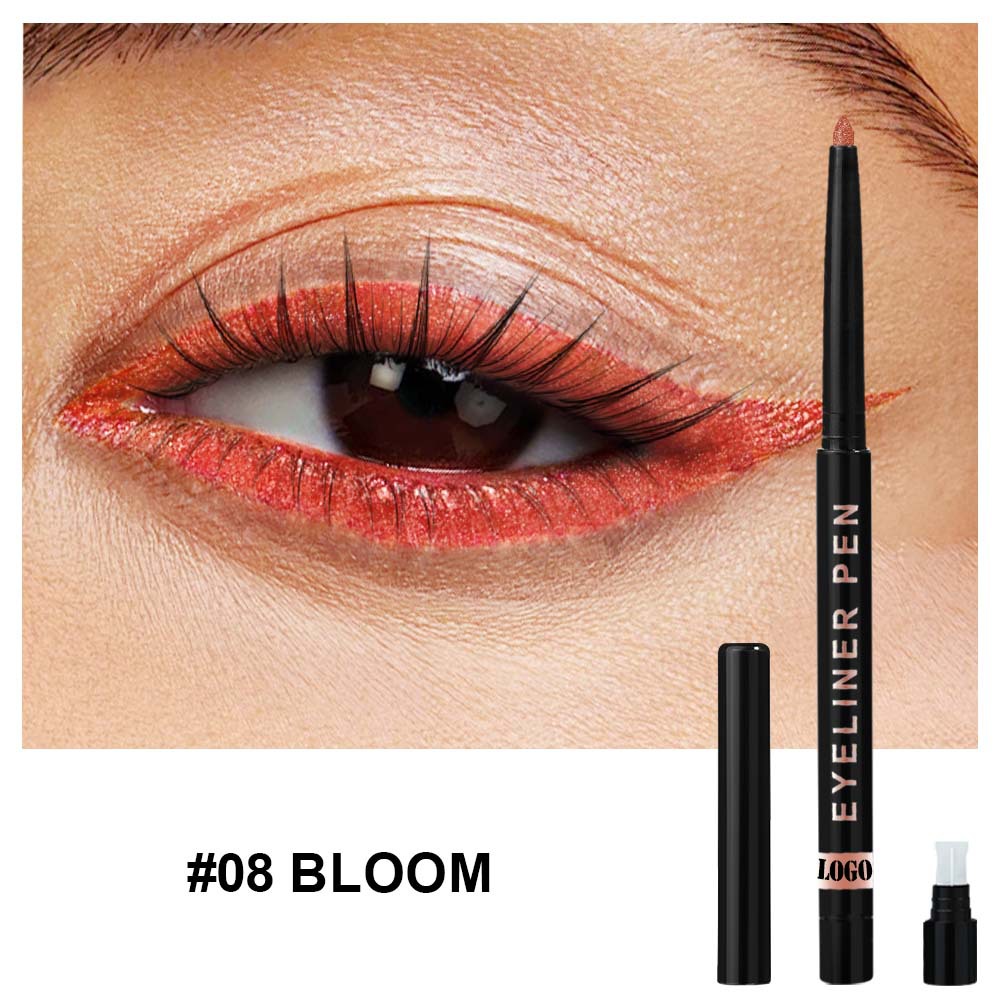 Custom Waterproof Gel Eyeliner Pencil - Small Batch Private Label Color Eyeliner Custom Waterproof Gel Eyeliner Pencil - Small Batch Private Label Color Eyeliner