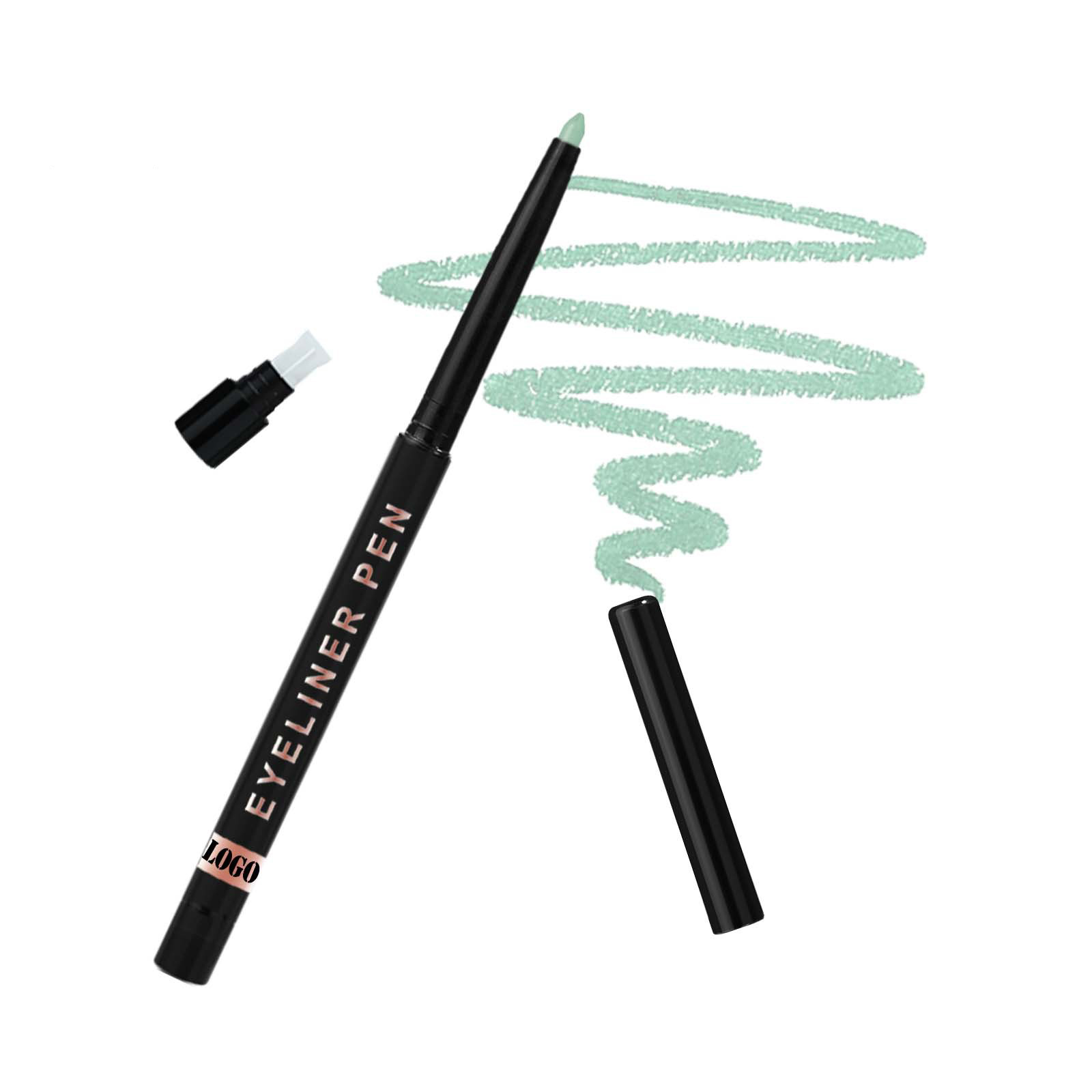 Custom Waterproof Gel Eyeliner Pencil - Small Batch Private Label Color Eyeliner Custom Waterproof Gel Eyeliner Pencil - Small Batch Private Label Color Eyeliner