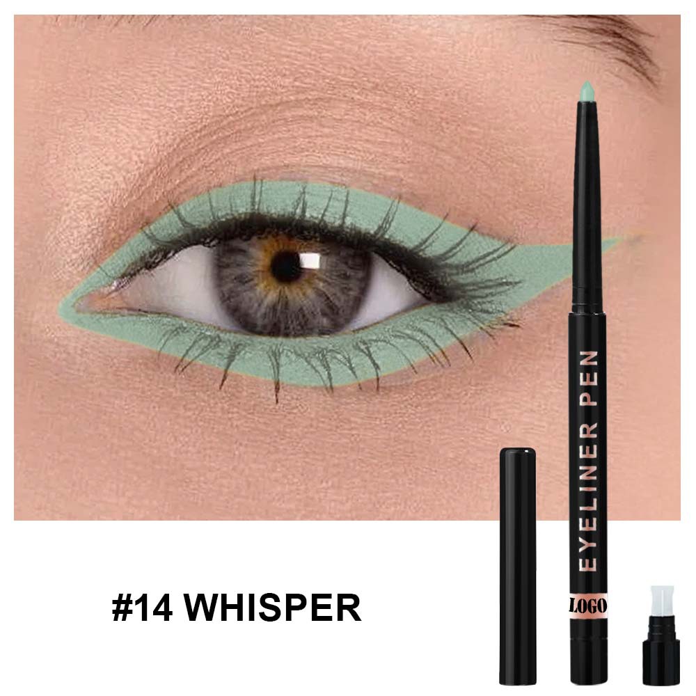 Custom Waterproof Gel Eyeliner Pencil - Small Batch Private Label Color Eyeliner Custom Waterproof Gel Eyeliner Pencil - Small Batch Private Label Color Eyeliner