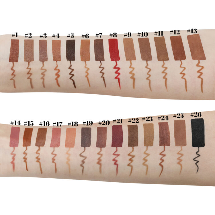 Custom Waterproof Matte Lip Liner Pencil - Private Label Long-Lasting Lipliner