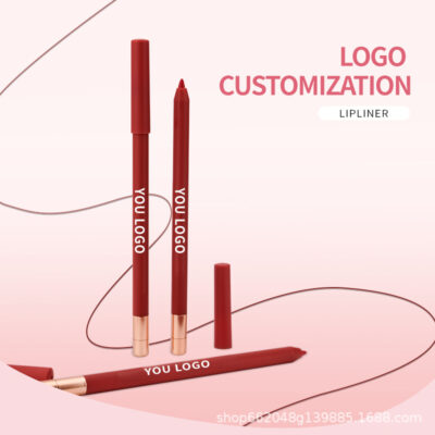 Custom 20-Color Waterproof Lip Liner Pencil - Private Label No Logo Velvet Matte Lipliner main 03 image Custom 20-Color Waterproof Lip Liner Pencil - Private Label No Logo Velvet Matte Lipliner main 03 image